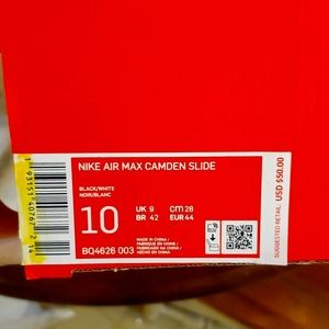 Nike Air Max Camden Slide size 10 men's NWT